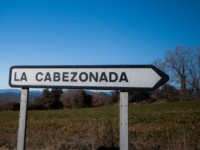 cartel nomenclátor La Cabezonada