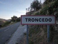 Cartel nomenclátor Troncedo