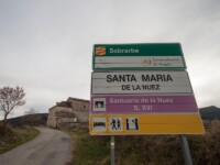 Foto Cartel nomenclátor Santa María de la Nuez