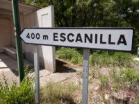 Foto Cartel nomenclátor Escanilla