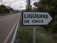 Foto Cartel nomenclátor Ligüerre de Cinca
