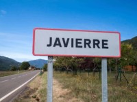 cartel nomenclator Javierre de Ara