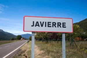 cartel nomenclator Javierre de Ara