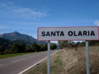 cartel nomenclator Santa Olaria de Ara