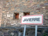 cartel nomenclator Javierre de Bielsa