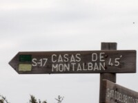 Cartel Casas de Montalbán