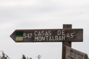 Cartel Casas de Montalbán