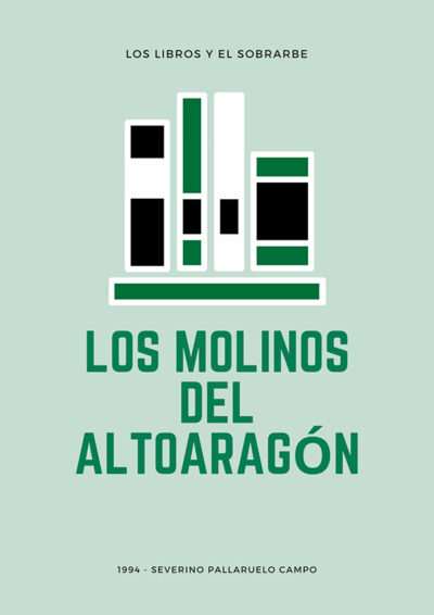 cartel libros los molinos del altoaragon de 1994