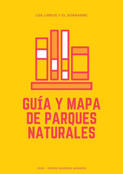 cartel libro guia parques naturales de 2002
