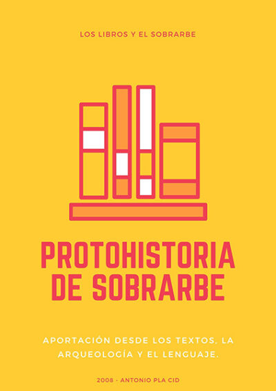cartel Libro Protohistoria De Sobrarbe de 2008