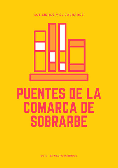 cartel Libro Puentes Comarca Sobrarbe de 2015