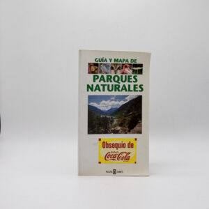 cartel libro guia mapa parques naturales portada