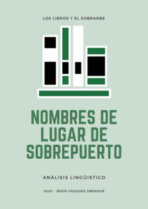 Libro nombres de lugar de sobrepuberto en 2002