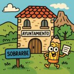 imagen etiqueta ayuntamientos de sobrarbe