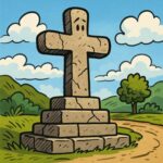 imagen etiqueta cruces