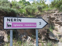 cartel nomenclátor Nerín
