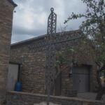 Cruz de la plaza en Coscojuela Cruz de la plaza en Coscojuela