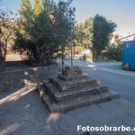 Cruz de la plaza en Coscojuela Cruz de la plaza en Coscojuela