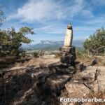 Cruz san Miguel cerca Coscojuela Cruz san Miguel cerca Coscojuela