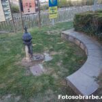 Grifo agua en la zona de las hogueras en Boltaña Grifo agua en la zona de las hogueras en Boltaña