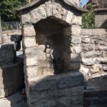 Grifo de agua en la Plaza de Abizanda