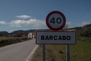 cartel nomenclátor Bárcabo