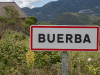 cartel nomenclátor Buerba