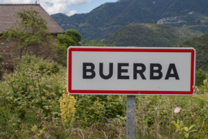 cartel nomenclátor Buerba