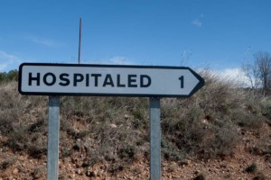 cartel nomenclátor Hospitaled